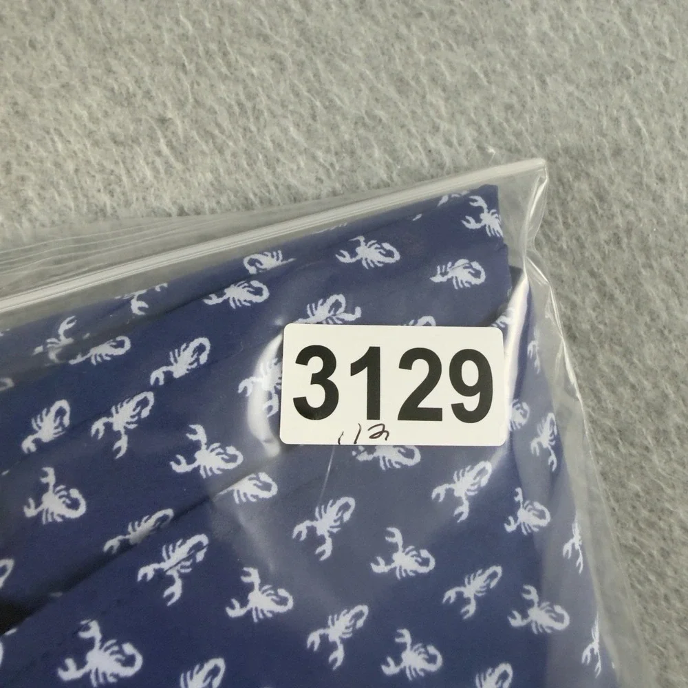 Polo Golf Ralph Lauren Scorpion Print Packable Stretch Golf Shorts Blue 34